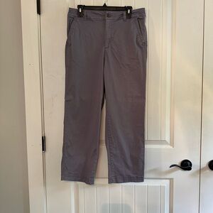 GAP Gray Chinos Straight Leg Comfortable Fit